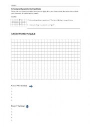 Crossword-diy