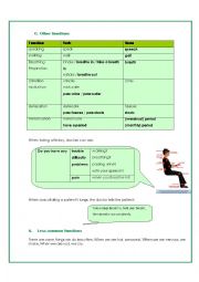 English Worksheet: Medical English part 4