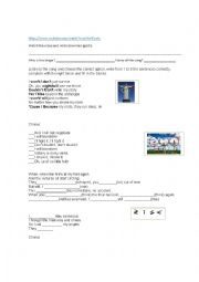 English Worksheet: Rise by Katty Perry