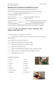 English Worksheet: Confessions of a Shopaholic