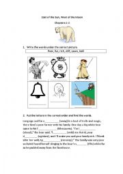 English Worksheet: East of the Sun, West of the Moon (1)