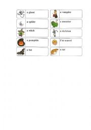 English Worksheet: Halloween