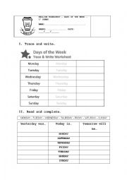 Days of the week