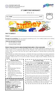 English Worksheet: Energy and Zheng He worksheet