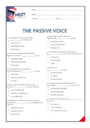 English Worksheet: Passive Voice 