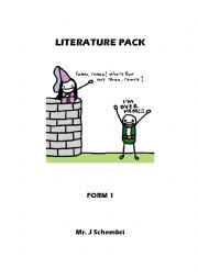 English Worksheet: Form 1 poetry pack (part)