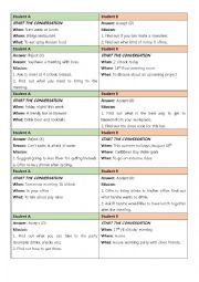 English Worksheet: Making Appointments Role Play 