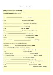 English Worksheet: future perfect and future continuos 