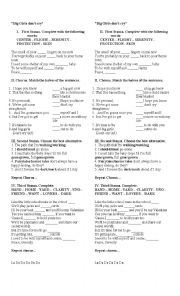 English Worksheet: Big girls dont cry