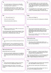 English Worksheet: Miscellaneous words 2