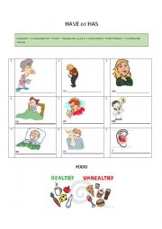 English Worksheet: diseases