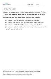 English Worksheet: 