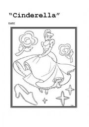 English Worksheet: Cinderella