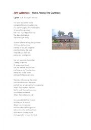 Home Among The Gumtrees - lyrics and activities