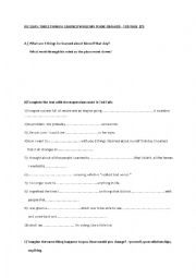 English Worksheet: Ric Elias - 3 things I learned when my plane crashed - Ted talk