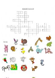 animals crossword