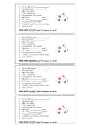 Guide to survive in English