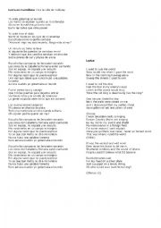 English Worksheet: Viva la Vida by Coldplay