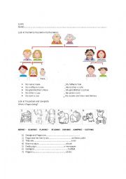 English Worksheet: Revision Test (present continuous)