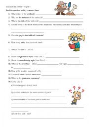 English Worksheet: Scavenger Hunt_Project 3 Fourth Edition Oxford