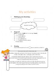 English Worksheet: Frequency adverbs