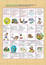 English Worksheet: CAMPING HOLIDAYS