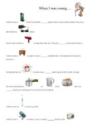 Electronic Devices and Irregular Verbs