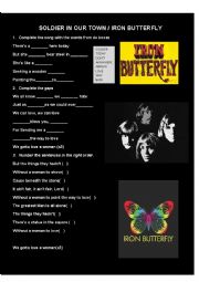 Soldier in our town - song IRON BUTTERFLY