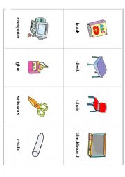 English Worksheet: UTILES ESCOLARES