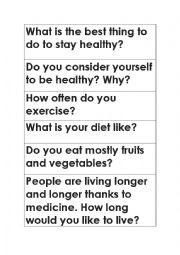 English Worksheet: Health problems