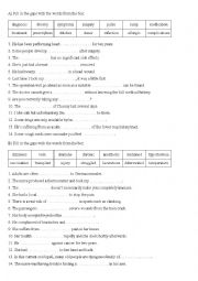 English Worksheet: Paramedics 03