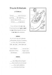 English Worksheet: Yellow submarine