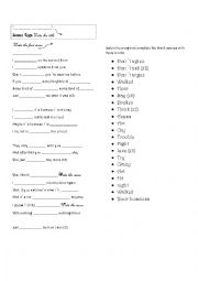 English Worksheet: My name is Luka