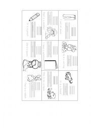 English Worksheet: My Alphabet Book Jj-Rr