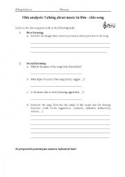 English Worksheet: Juno - All I want is you - Working with the title song