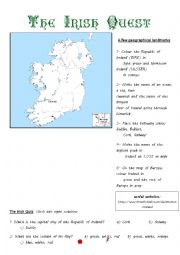 The Irish Webquest