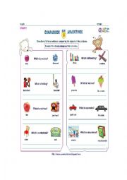 English Worksheet: more than