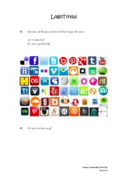 English Worksheet: Social Media 