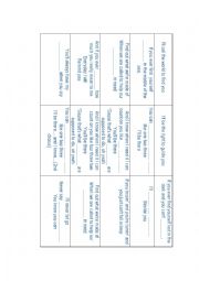 English Worksheet: first conditional on song