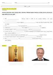 English Worksheet: Movie quiz