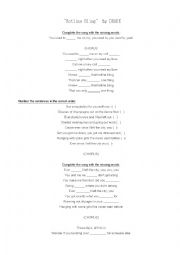 English Worksheet: Hot Line Bling by Drake, Song Worksheet
