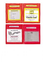 English Worksheet: KET Speaking Cards