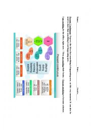 English Worksheet: Present Continuous