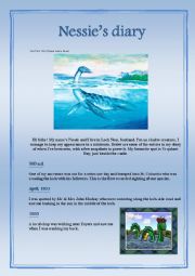 English Worksheet: Nessie