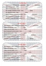 English Worksheet: The British royal family HIS HER THEIR 