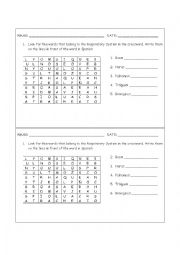 English Worksheet: Respiratory system quiz