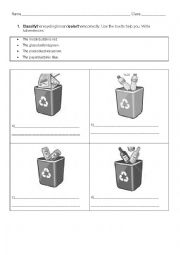 Color the Dustbin correctly