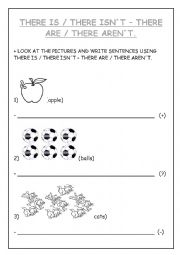 English Worksheet: this- that - these- those