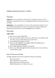 English Worksheet: Upper intermediate conversation class 