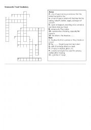 Travel Crossword